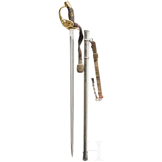 A small-sword M 1889 for officers of the infantry