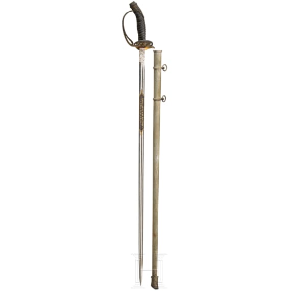 A gift sword M 1889 for infantry officers