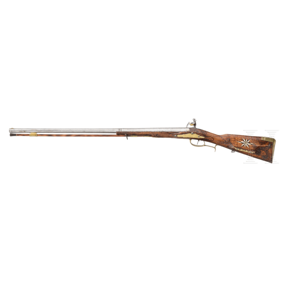 A flintlock shotgun by H&ouml;ffer in Nuremberg, circa 1780