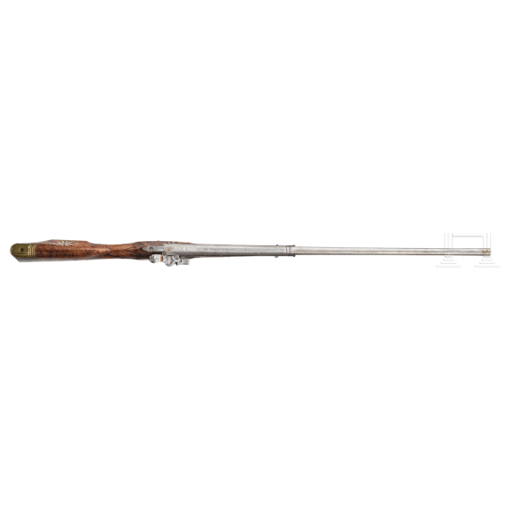 A flintlock shotgun by H&ouml;ffer in Nuremberg, circa 1780
