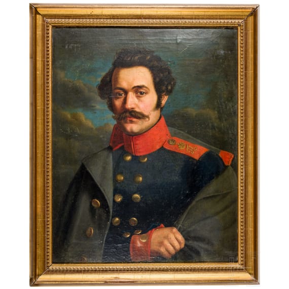 A portrait of the Prussian officer August Yard, circa 1830