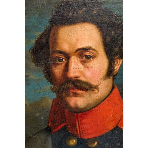 A portrait of the Prussian officer August Yard, circa 1830