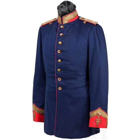 A tunic for officers of the Landwehr cavalry, circa 1900