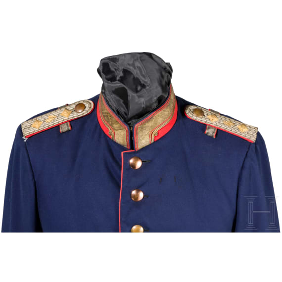 A tunic for officers of the Landwehr cavalry, circa 1900