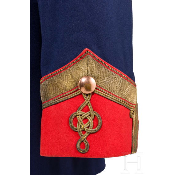 A tunic for officers of the Landwehr cavalry, circa 1900