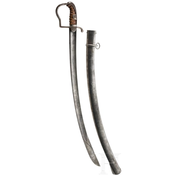 A sabre M 1811 for light cavalry troopers, so-called "Bl&uuml;chers&auml;bel"