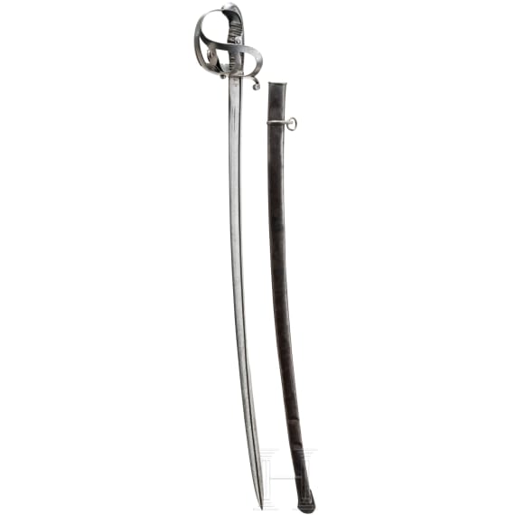 A saber M 1852/79 for cavalry troopers