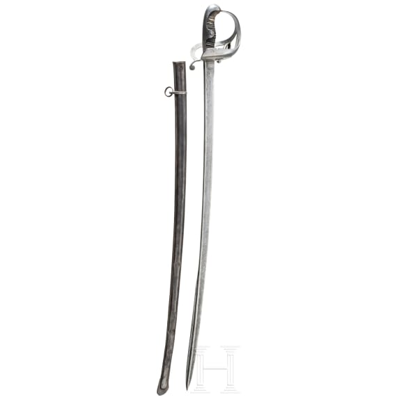A saber M 1852/79 for cavalry troopers