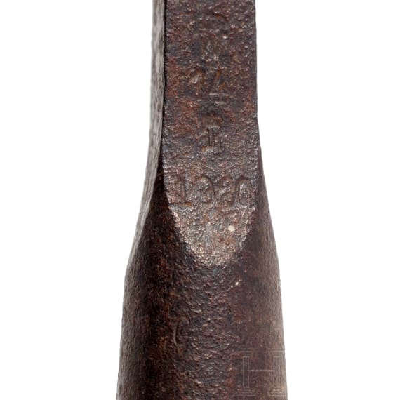A steel tube lance M 93 for Prussian NCOs