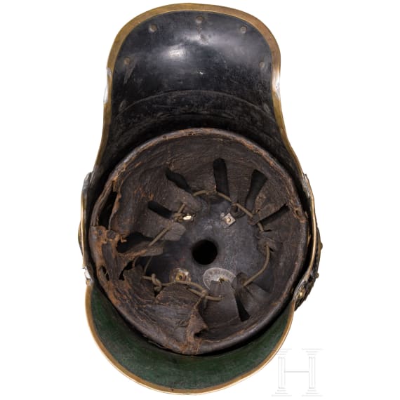 A helmet for troopers of the line cuirassiers, circa 1900