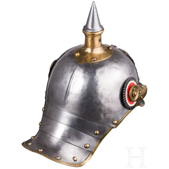 A helmet for troopers of the line cuirassiers, circa 1900