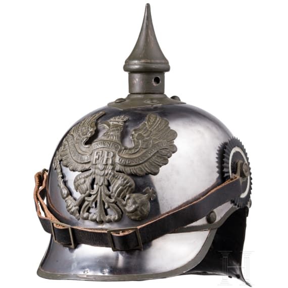 A helmet for cuirassier troopers, wartime version, circa 1915