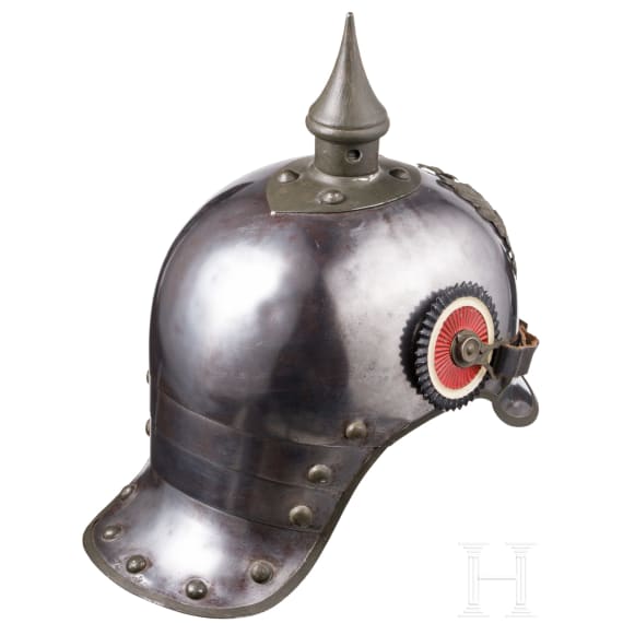 A helmet for cuirassier troopers, wartime version, circa 1915