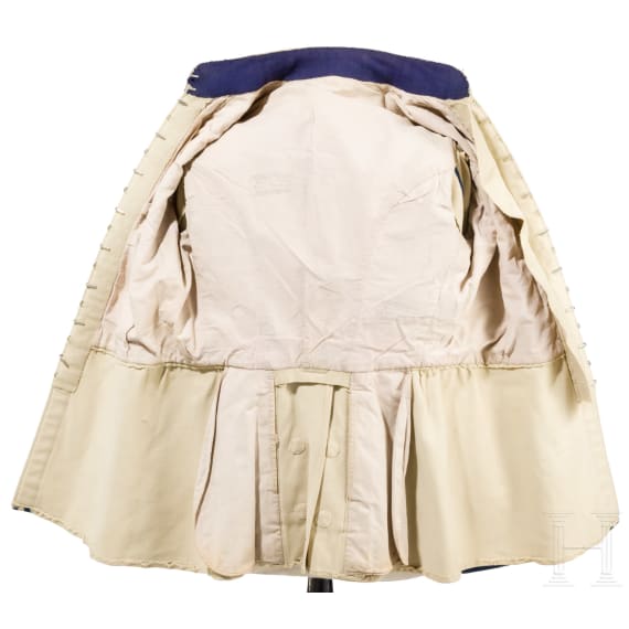 A tunic for troopers in the Guard Cuirassier Regiment, dated 1912