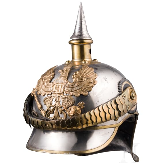 A uniform ensemble for enlisted men in the Cuirassier Regiment "Graf Gessler" (Rhenish) No. 8, circa 1900