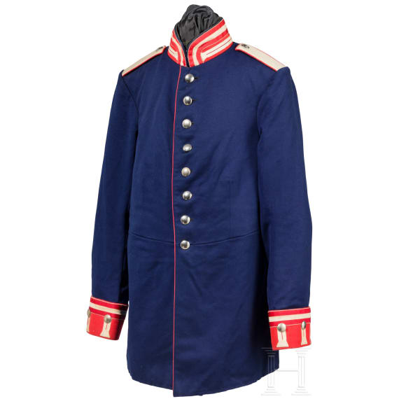 A tunic for enlisted men in the Garde du Corps regiment, circa 1900
