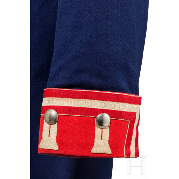 A tunic for enlisted men in the Garde du Corps regiment, circa 1900