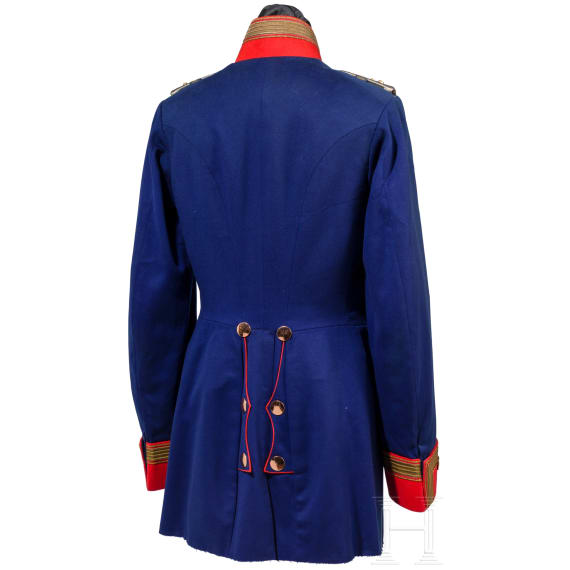 A tunic for officers in the Cuirassier Regiment &lsquo;Emperor Nicholas I of Russia&rsquo; (Brandenburg) No. 6, circa 1900