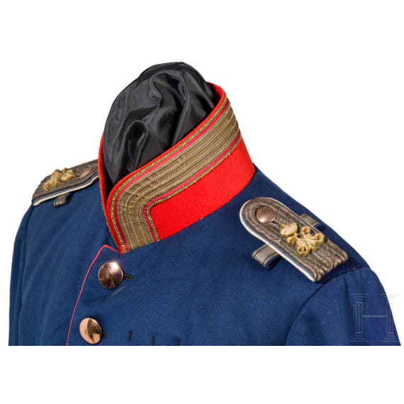 A tunic for officers in the Cuirassier Regiment &lsquo;Emperor Nicholas I of Russia&rsquo; (Brandenburg) No. 6, circa 1900
