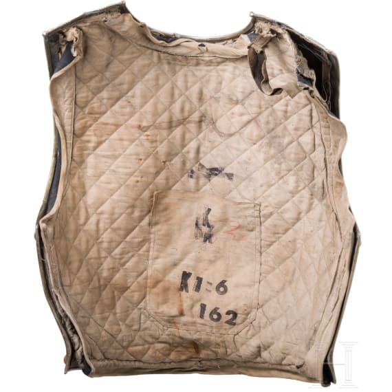 A breastplate for officers in the Garde du Corps or Guard Cuirassier Regiment or in Cuirassier Regiment No. 2 or 6, circa 1900