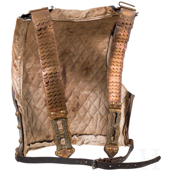 A cuirass for officers of the line cuirassier regiments, circa 1900