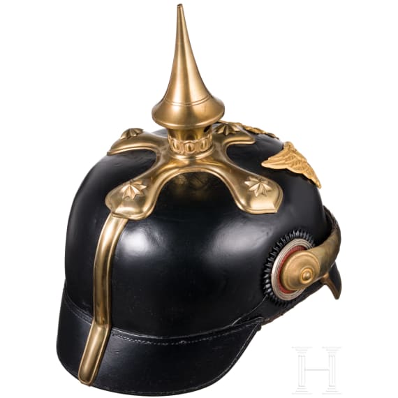 A helmet for reserve officers of the dragoon regiments, circa 1910