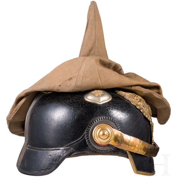 A helmet for officers of the dragoon regiments, circa 1910
