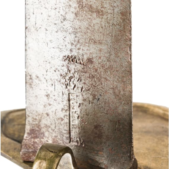 A sword M 1747 for enlisted men of the Prussian Dragoons