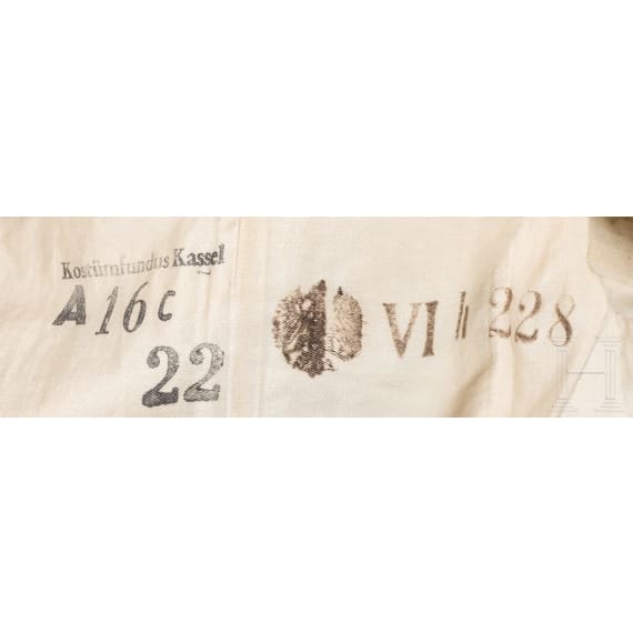 Waffenrock f&uuml;r hohe Offiziere im Garde-Dragoner-Regiment "Kaiserin Alexandra von Russland" Nr. 2, um 1900