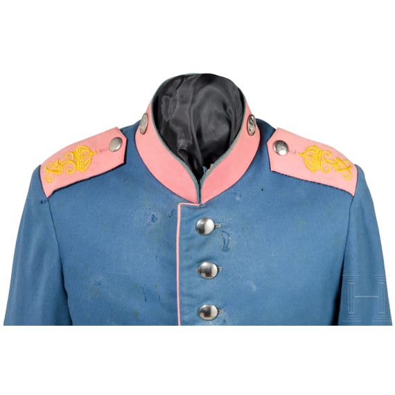 Waffenrock f&uuml;r Gefreite im Grenadier-zu-Pferd-Regiment Freiherr von Derfflinger (Neum&auml;rkisches) Nr. 3, um 1900