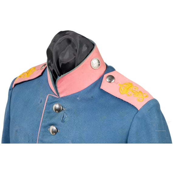 Waffenrock f&uuml;r Gefreite im Grenadier-zu-Pferd-Regiment Freiherr von Derfflinger (Neum&auml;rkisches) Nr. 3, um 1900