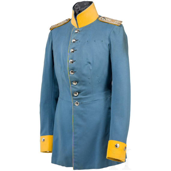 Waffenrock f&uuml;r einen Leutnant im Dragoner-Regiment von Bredow (1. Schlesisches) Nr. 4, um 1900
