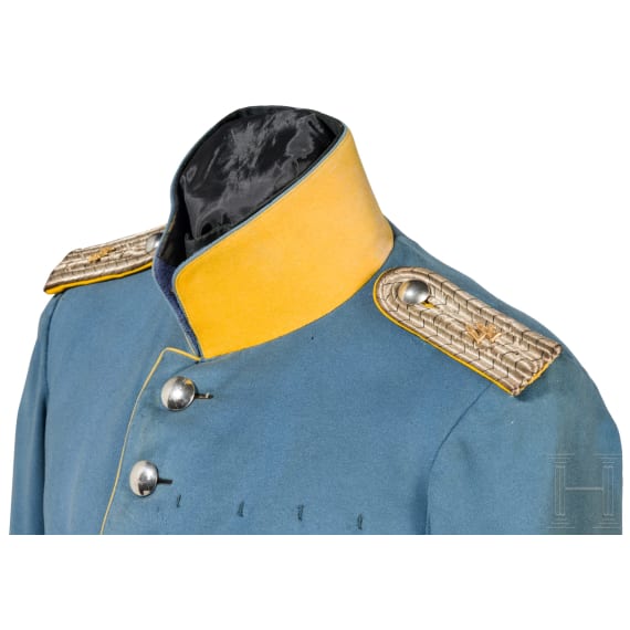 Waffenrock f&uuml;r einen Leutnant im Dragoner-Regiment von Bredow (1. Schlesisches) Nr. 4, um 1900