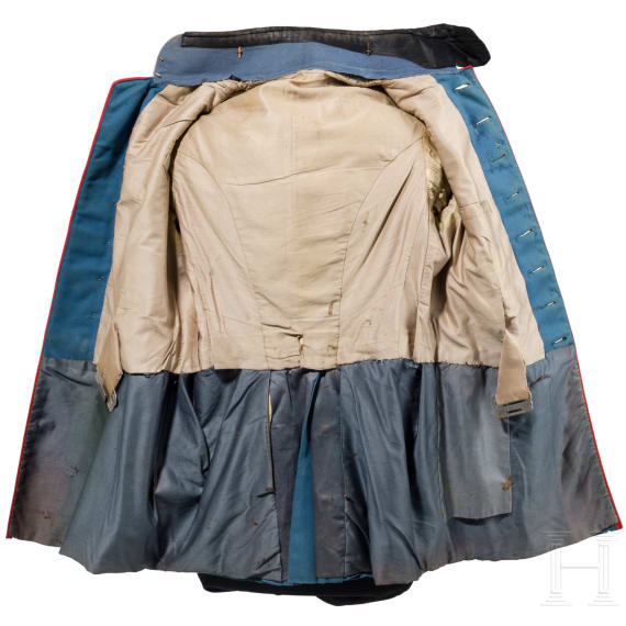 Waffenrock f&uuml;r Unteroffiziere im Schleswig-Holsteinischem Dragoner-Regiment Nr. 13, um 1900