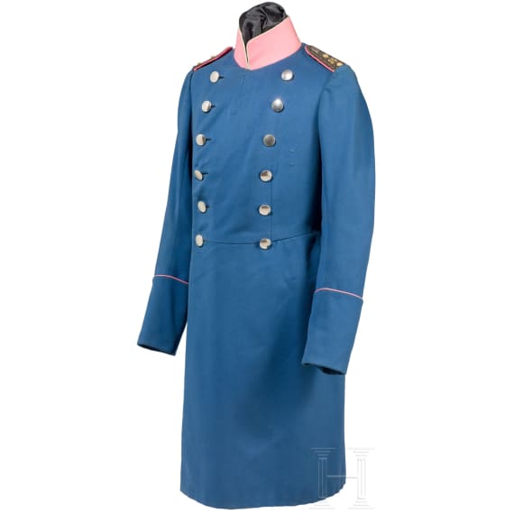 &Uuml;berrock f&uuml;r Offiziere im 3. Schlesischem Dragoner-Regiment Nr. 15, datiert 1910
