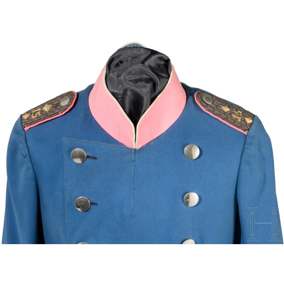 &Uuml;berrock f&uuml;r Offiziere im 3. Schlesischem Dragoner-Regiment Nr. 15, datiert 1910