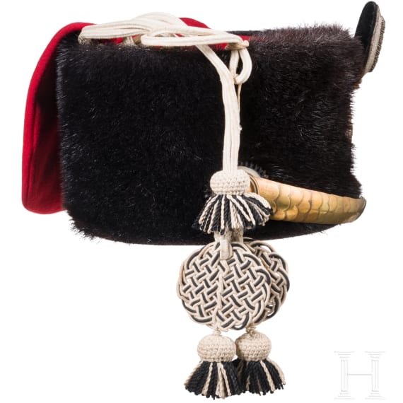 Pelzm&uuml;tze f&uuml;r Angeh&ouml;rige des Leib-Garde-Husaren-Regiments