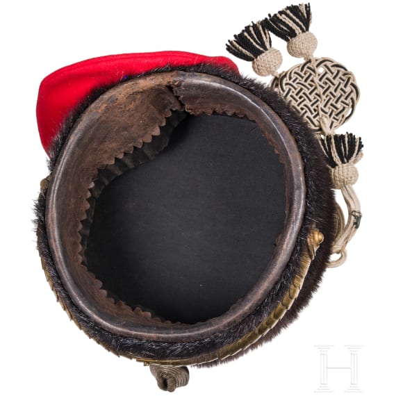 Pelzm&uuml;tze f&uuml;r Angeh&ouml;rige des Leib-Garde-Husaren-Regiments