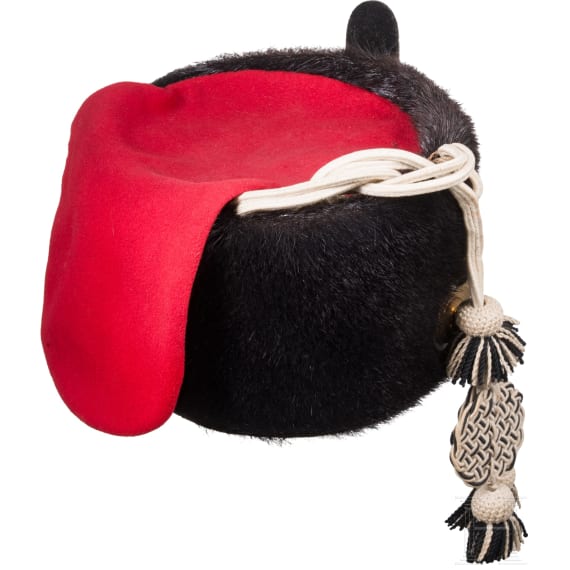Pelzm&uuml;tze f&uuml;r Angeh&ouml;rige des Leib-Garde-Husaren-Regiments