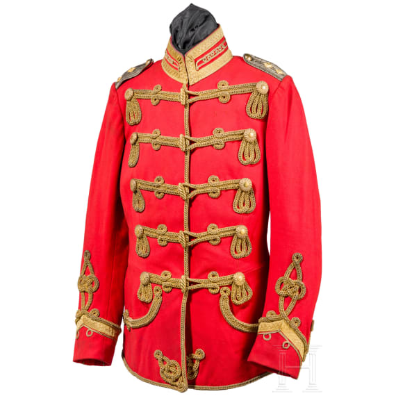 Attila f&uuml;r Rittmeister im preu&szlig;ischen Leib-Garde-Husaren-Regiment, um 1900