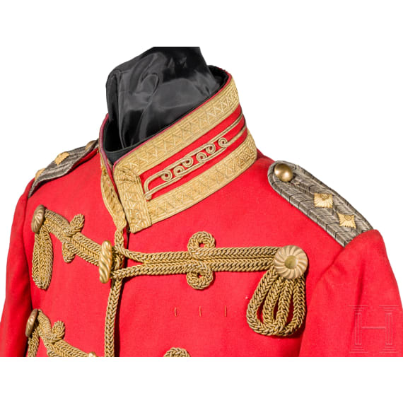Attila f&uuml;r Rittmeister im preu&szlig;ischen Leib-Garde-Husaren-Regiment, um 1900