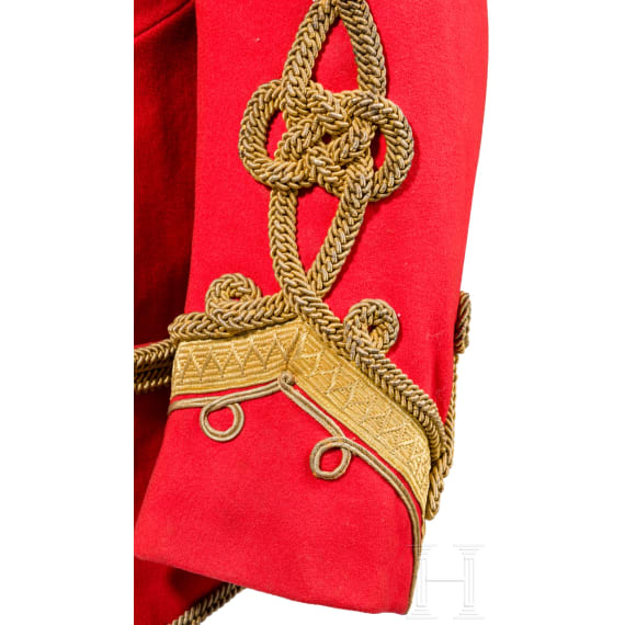Attila f&uuml;r Rittmeister im preu&szlig;ischen Leib-Garde-Husaren-Regiment, um 1900