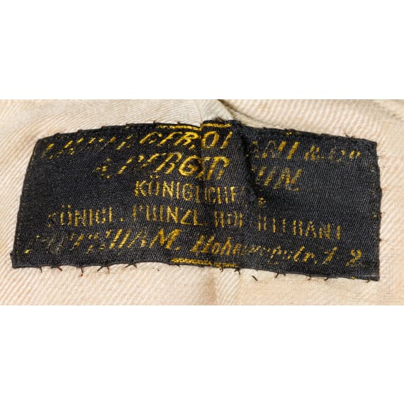 Attila f&uuml;r Rittmeister im preu&szlig;ischen Leib-Garde-Husaren-Regiment, um 1900