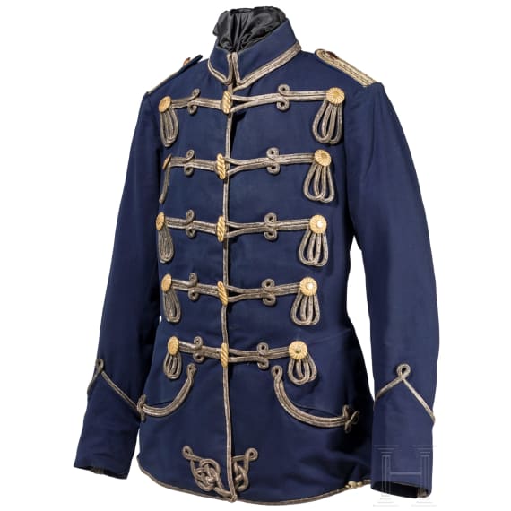 Interimsattila f&uuml;r einen Leutnant im Leib-Garde-Husaren-Regiment, um 1905