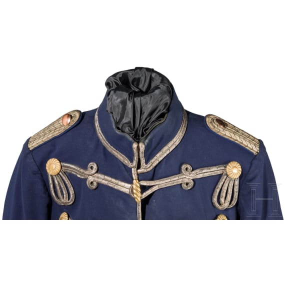 Interimsattila f&uuml;r einen Leutnant im Leib-Garde-Husaren-Regiment, um 1905