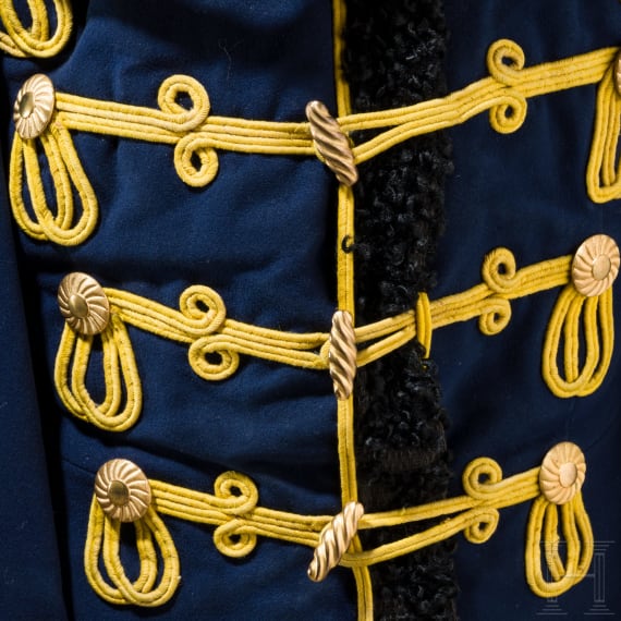 Pelz f&uuml;r Mannschaften im Leib-Garde-Husaren-Regiment mit Kronenstempel