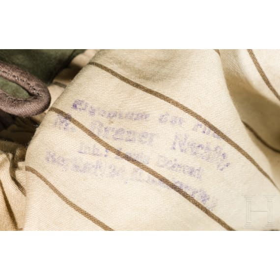 Feldgraue Attila f&uuml;r Offiziere der preu&szlig;ischen Husaren, um 1910