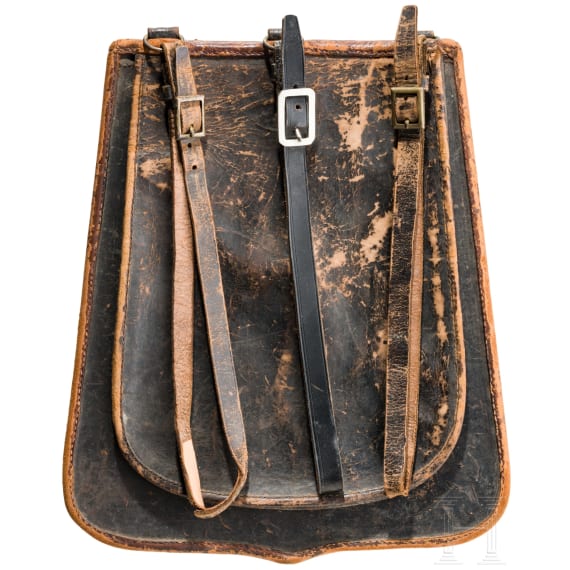 S&auml;beltasche f&uuml;r Mannschaften im Leib-Garde-Husaren-Regiment, um 1900