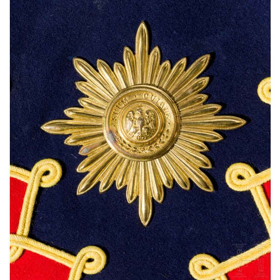 Schabracke f&uuml;r Mannschaften des Leib-Garde-Husarenregiments, datiert 1913