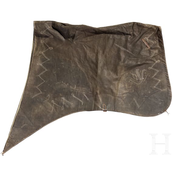 Schabracke f&uuml;r Offiziere im Husaren-Regiment &bdquo;Kaiser Nikolaus II. von Russland" (1. Westf&auml;lisches) Nr. 8
